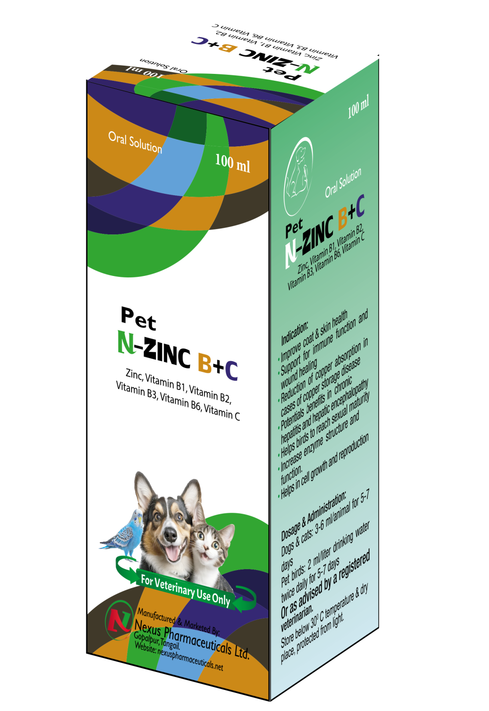 N zinc B+C Pet